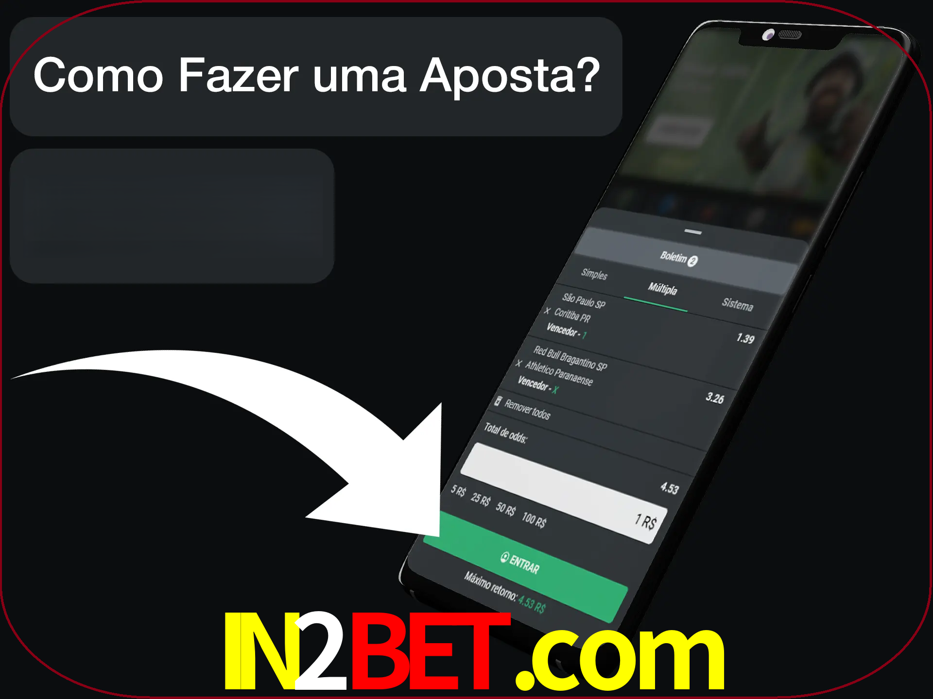 Preencha sua aposta e aguarde o resultado.